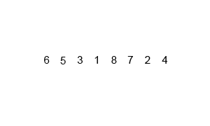 Merge sort animation